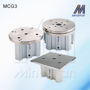 Triple-guide cylinder